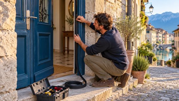 Top conseils pour réussir l'isolation de votre porte d'entrée